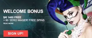 Claim $1400 in bonus money at Casino-Mate Casino-Mate sign up bonus