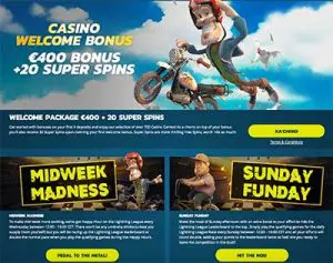 Thrills Casino player promos and bonuses