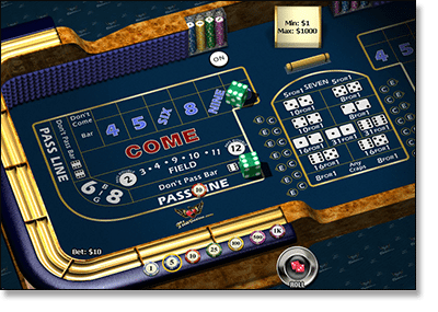 Play online craps for real money