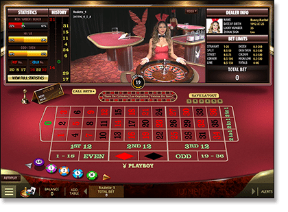 Play Playboy Bunny live dealer games online