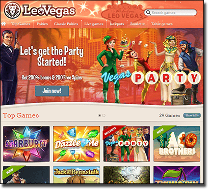 leo vegas casino sites