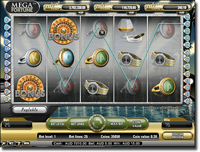 Mega Fortune progressive jackpot pokies by NetEnt