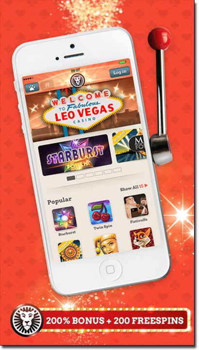 Leo Vegas Mobile and app casino