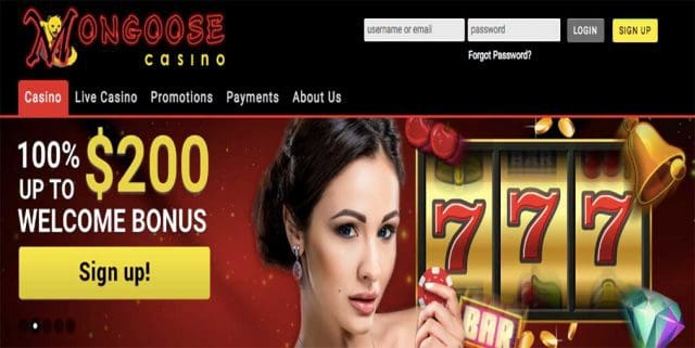 Mongoose Casino No Deposit Bonus