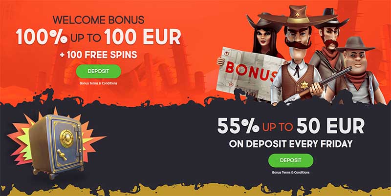 Gunsbet.com bonus offer