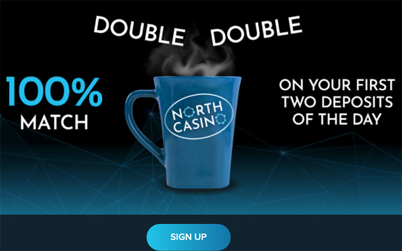 North Casino promotion for Mondays