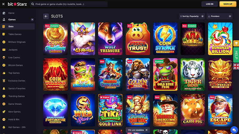 Bitstarz has many mobile friendly pokies games