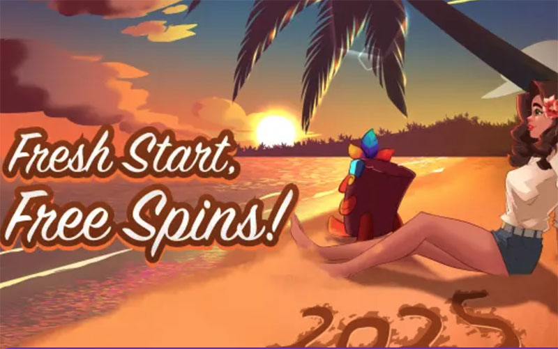 Tahiti Casino spins on the beach pokies bonus