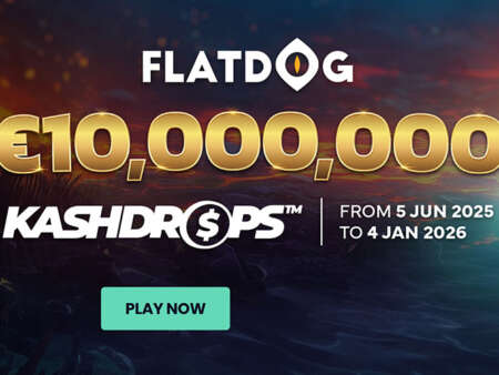 Win a share of $10m with Flatdog Kash Drops at Stellar Spins