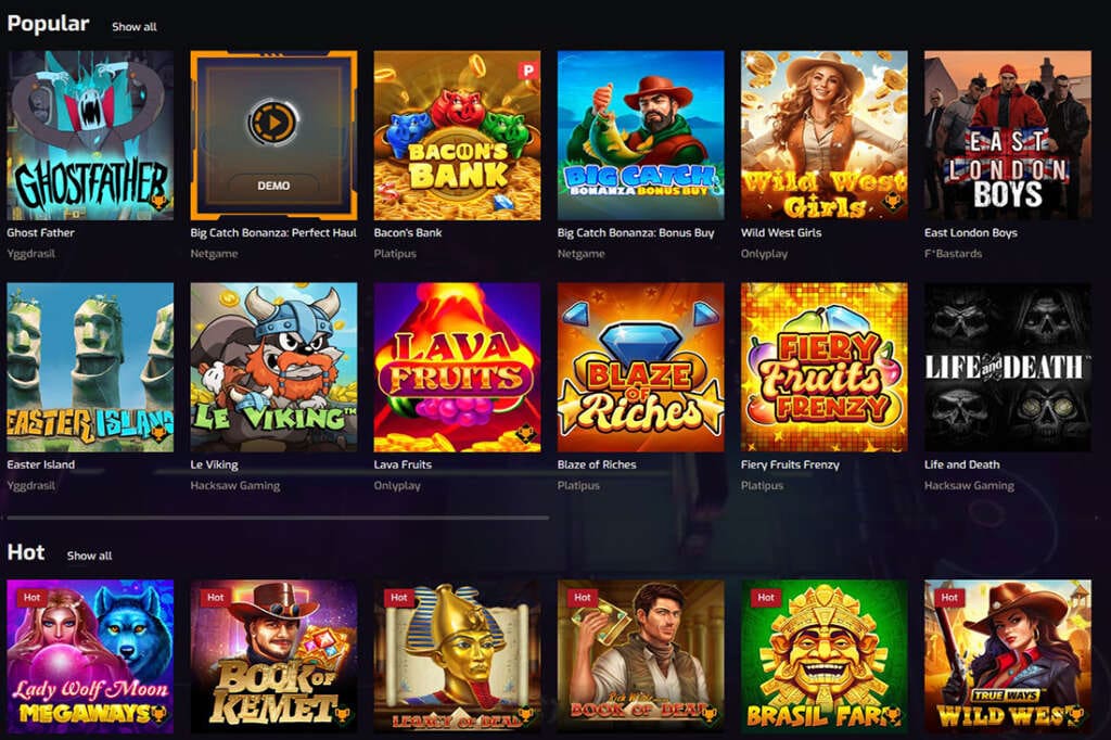 Hugo Slots