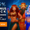 15% Bonus back on IGTech Games at King Johnnie