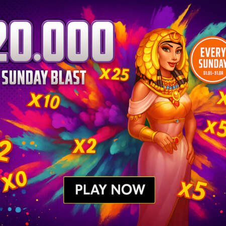 Sunday Blast Network at Joka Casino – €20,000 weekly prize pool
