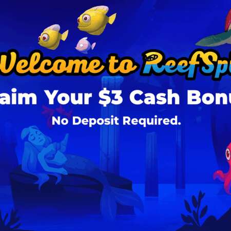 ReefSpins Casino pokies bonus: $3 on signup for AU & NZ