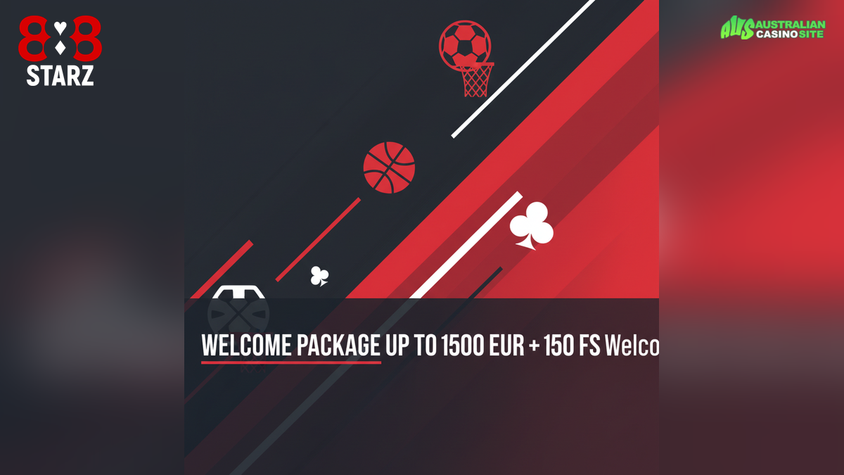 WELCOME PACKAGE UP TO 1500 EUR + 150 FS Welcome package of up to 300 EUR + 30 FS FIND OUT MORE