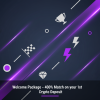 OnlineCasinoGames Welcome Package 400% Crypto Match