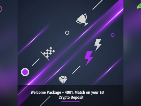 OnlineCasinoGames Welcome Package 400% Crypto Match