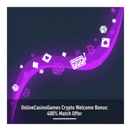 OnlineCasinoGames Crypto Welcome Bonus: 400% Match Offer